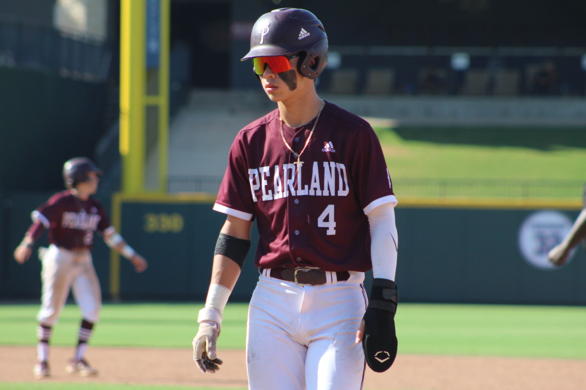 Pearland Flower Mound 6A UIL state championship Texas baseball playoffs 061023 Andrew McCulloch 190